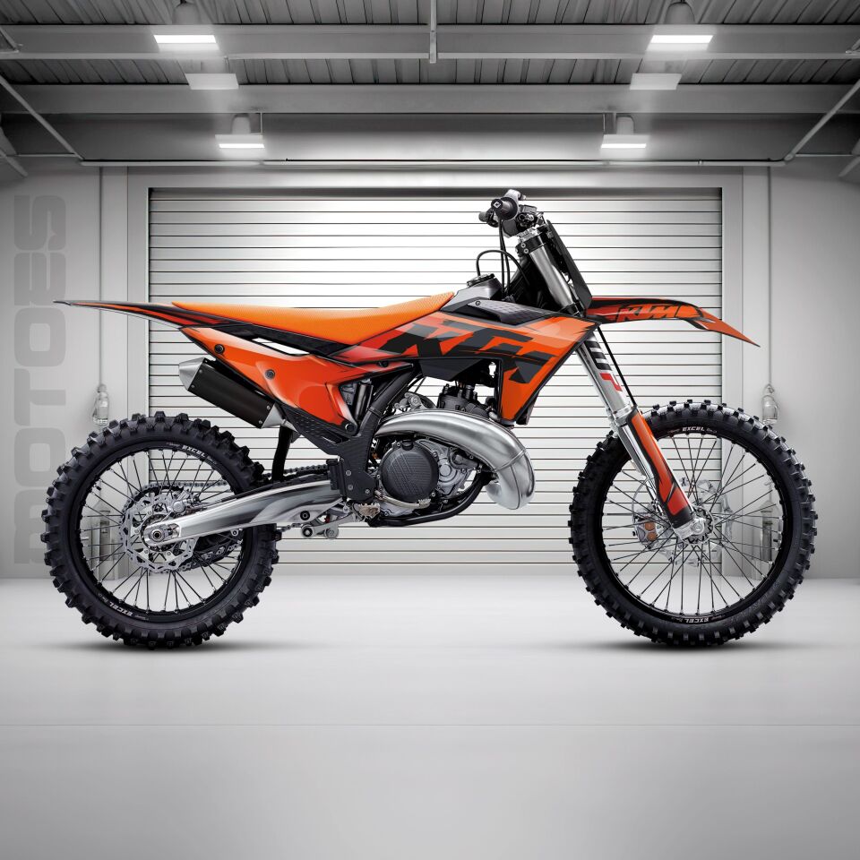 KTM Modelleri için Grafik Seti - Pastel Strokes SX 65 2024 - Standart Mat - Seçenek 1