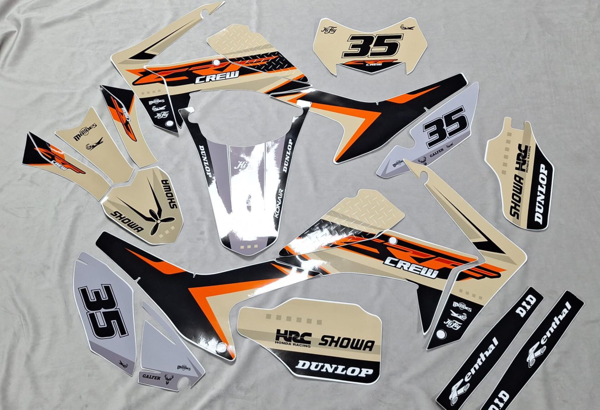 Honda CRF L (2020) Uyumlu Sticker Seti – Outlet