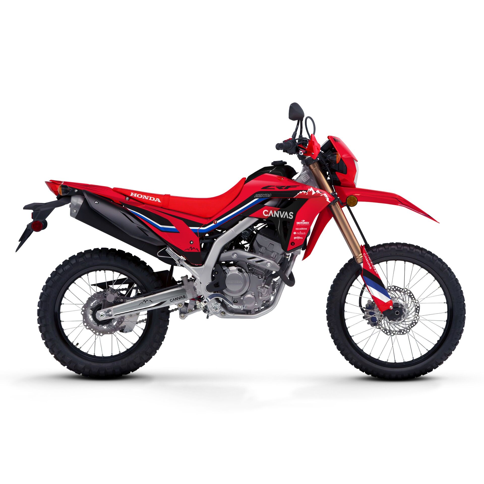 Honda CRF Modelleri için Grafik Seti CRF 250X 2004-2020 - Standart Gloss