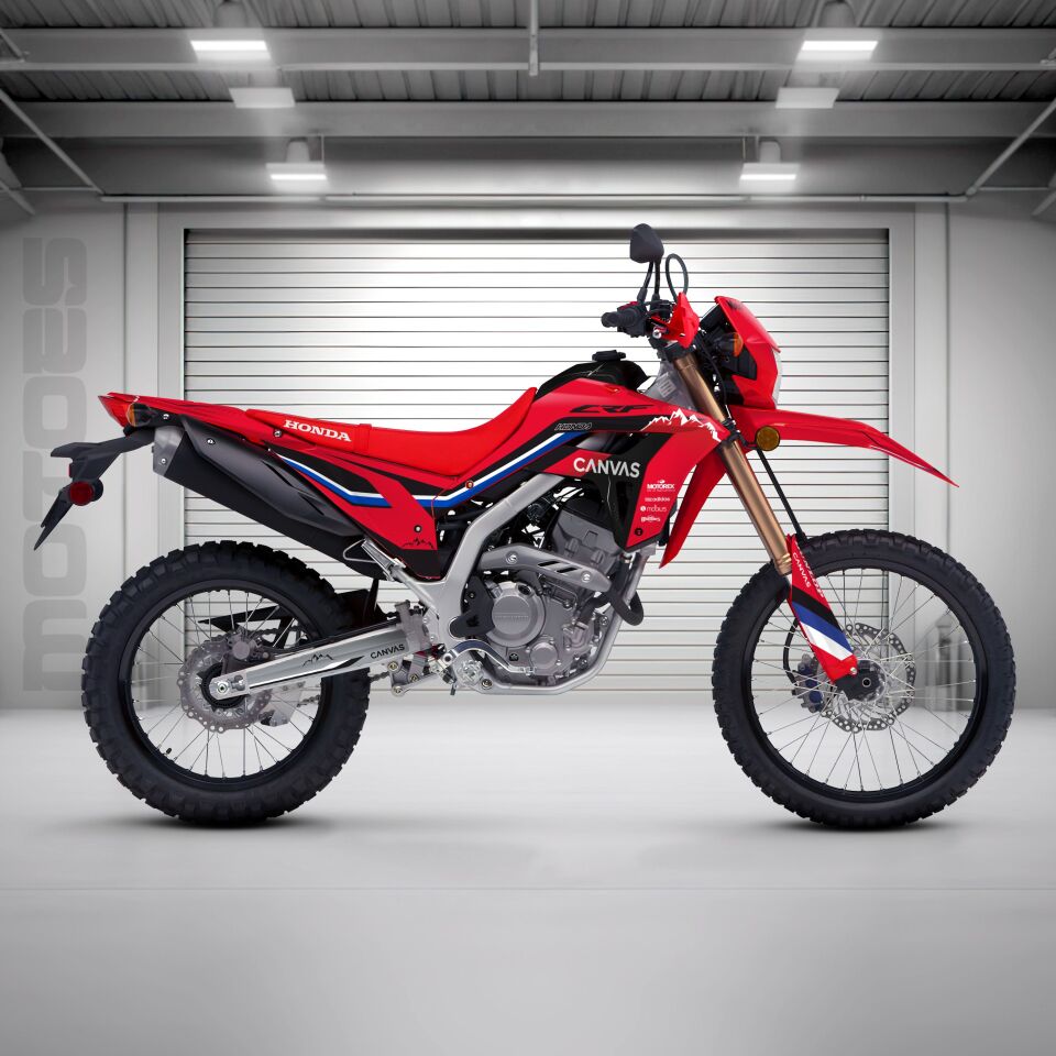 Honda CRF Modelleri için Grafik Seti CRF 250R 2010-2013 - Standart Gloss