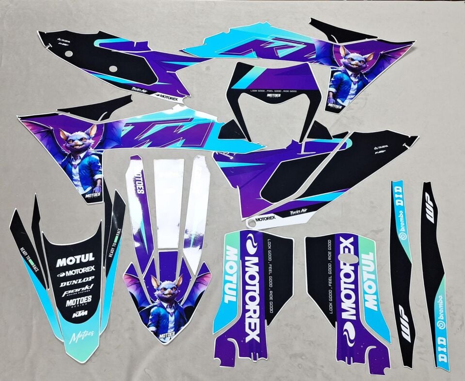 KTM EXC (2024–2025) Uyumlu Sticker Seti – Outlet