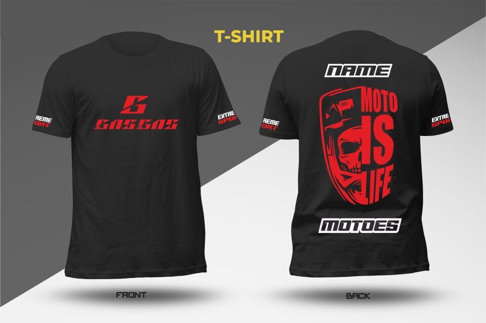 MOTOES T-SHIRT GASGAS Small - DAKAR