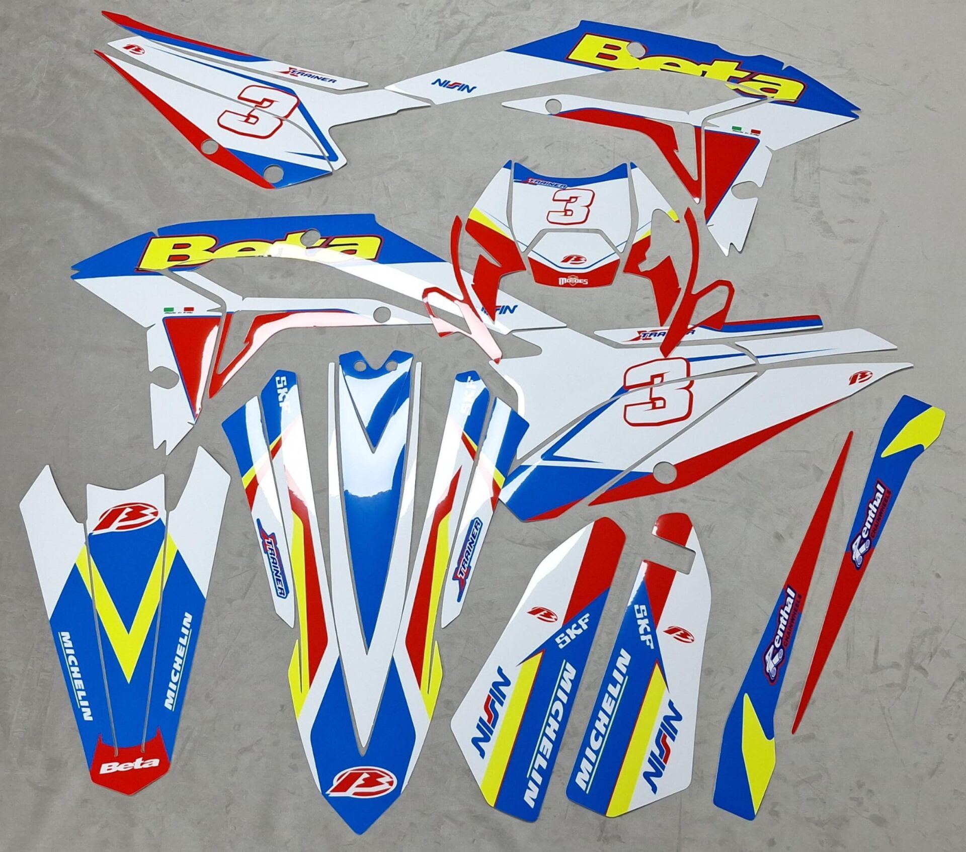 BETA XTrainer (2023–2025) Uyumlu Sticker Seti – Outlet