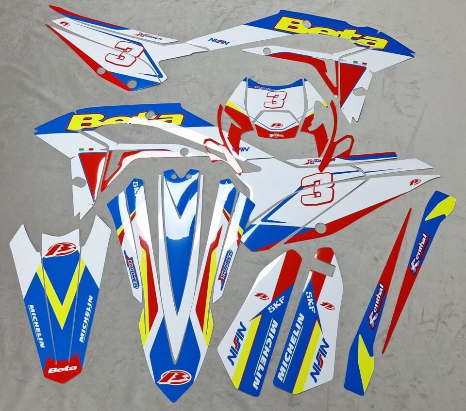 BETA XTrainer (2023–2025) Uyumlu Sticker Seti – Outlet