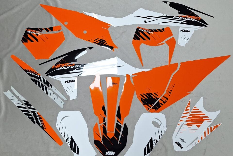 KTM EXC (2020–2023) Uyumlu Sticker Seti - Stok Ürün