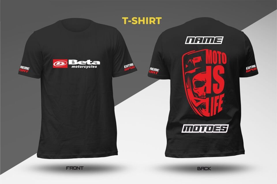 MOTOES T-SHIRT BETA Small - DAKAR