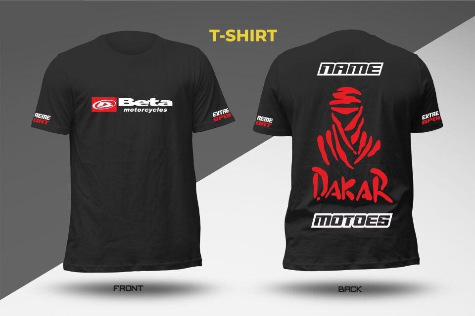 MOTOES T-SHIRT BETA X Large - KAFATASI
