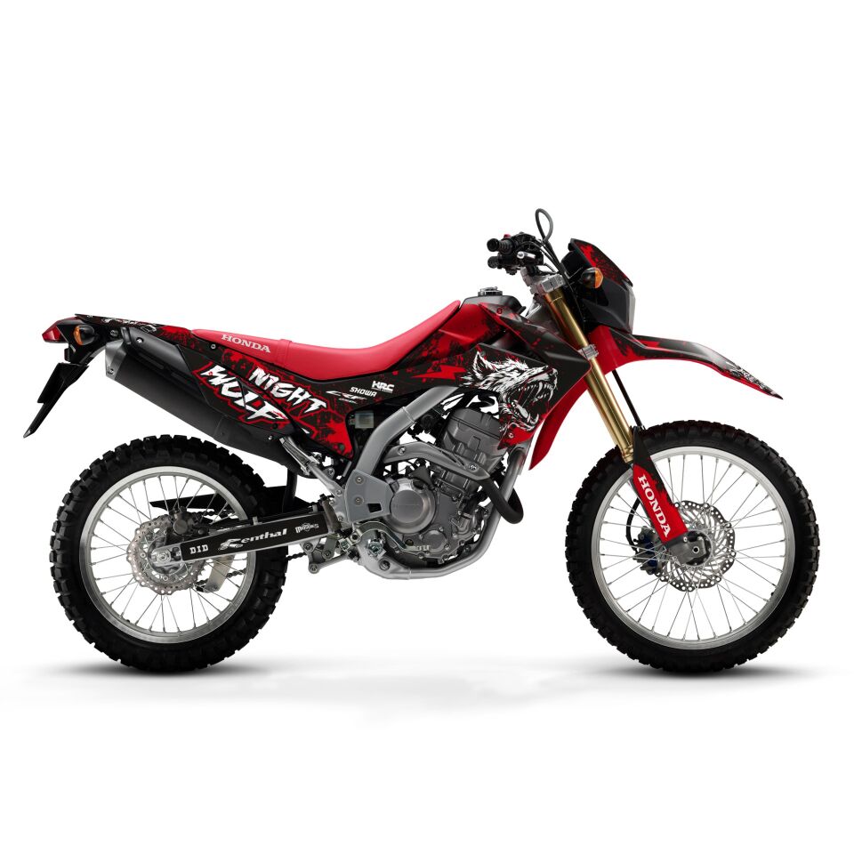 Honda CRF Modelleri için Grafik Kiti CRF 250R 2004-2009 - Standart Gloss