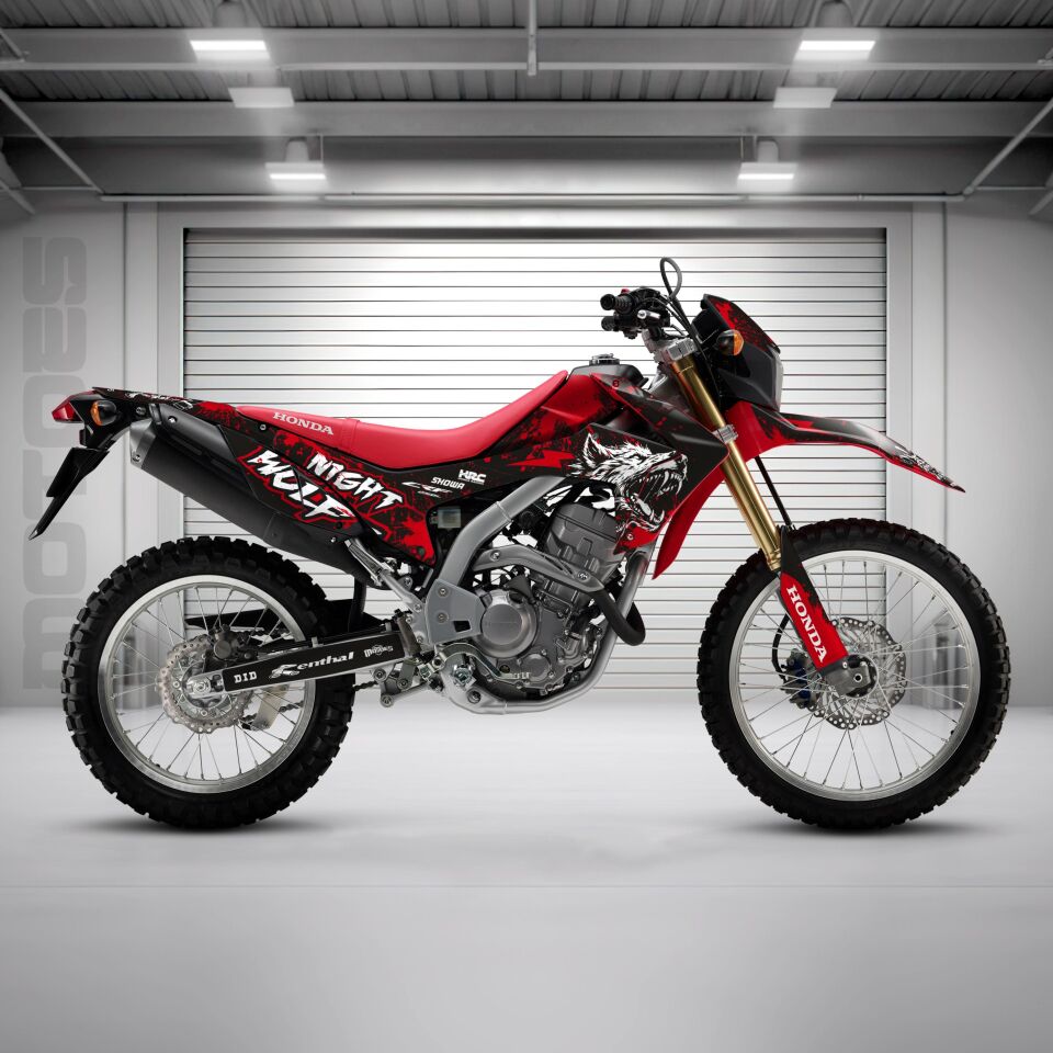 Honda CRF Modelleri için Grafik Kiti CRF 250R 2004-2009 - Standart Gloss