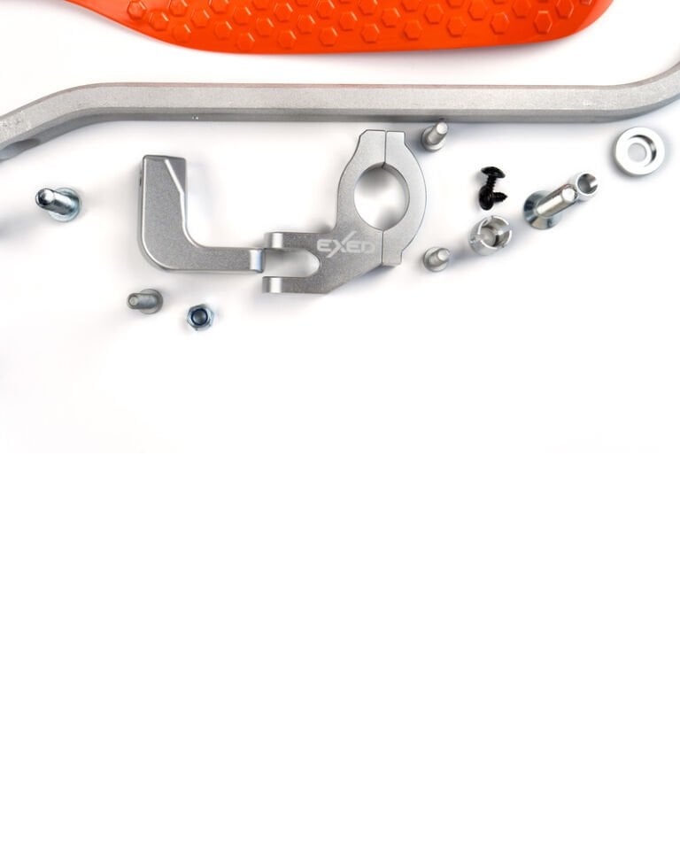 KTM/Husqvarna/GASGAS/BETA/Sherco Uyumlu Elcik Koruma Seti Turuncu