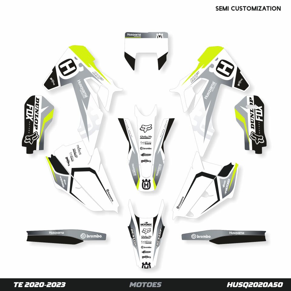 Husqvarna Modelleri için Grafik Kiti 701 Enduro 2016-2023 - Standart Parlaklık - Seçenek 1
