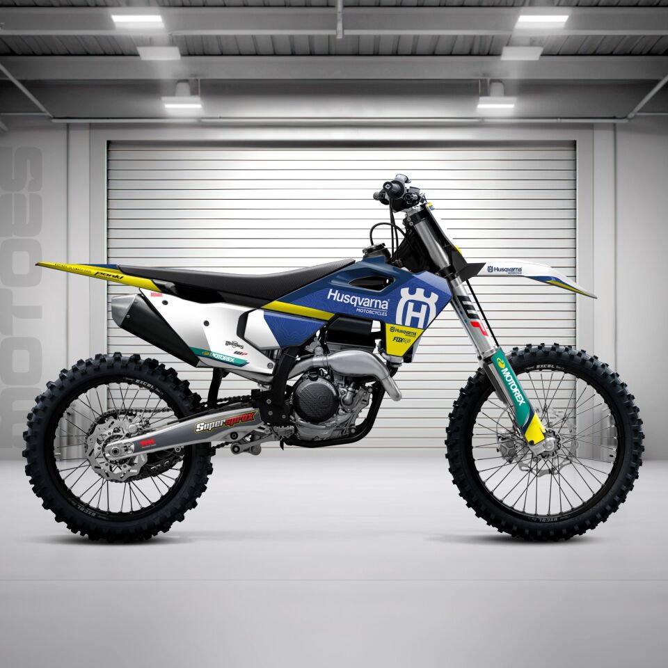 Husqvarna Modelleri için Grafik Kiti TC65 2024-2025 - Standart Parlaklık
