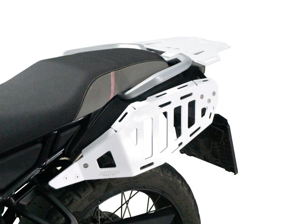 CF Moto 450MT Yan ve Arka Çanta Demirleri 2024-2026 Beyaz