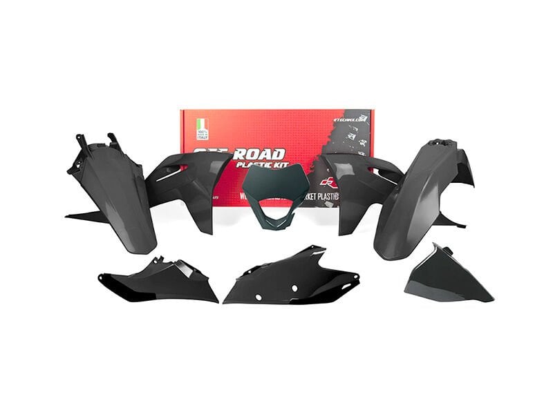 RTECH Siyah Plastik Kit GASGAS 2020-2023 Modelleri İçin