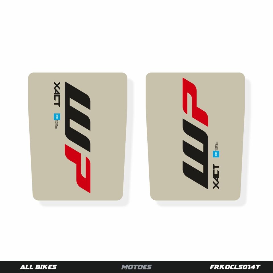 WP FORK DECAL KIT - CLEAR Gloss