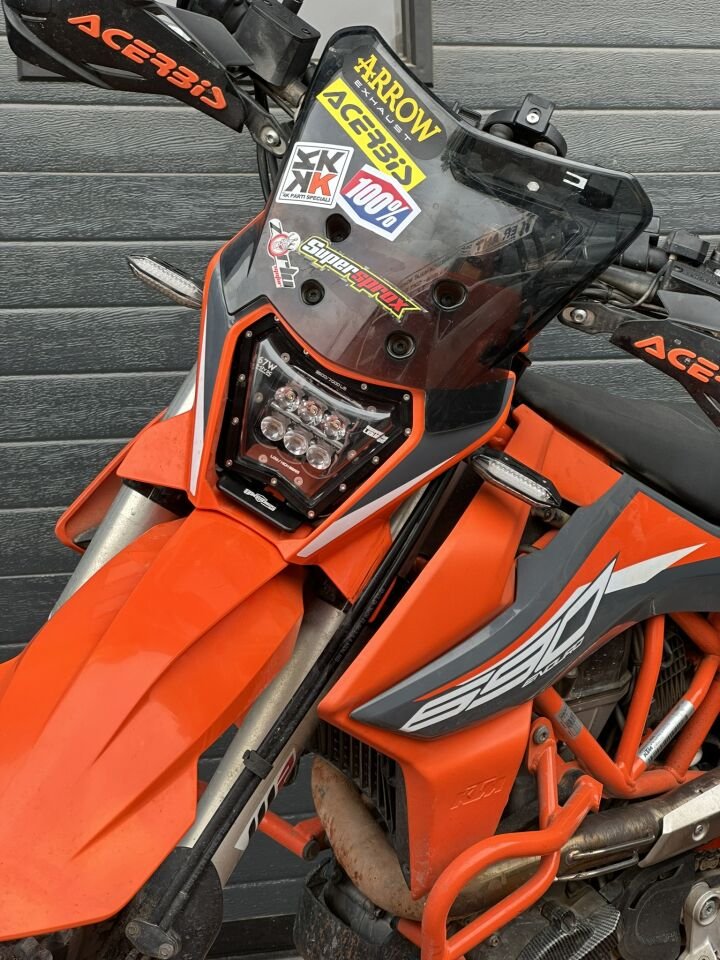 KTM 2014-2023 Motoes Highpower Led Far M6 Serisi BLACK