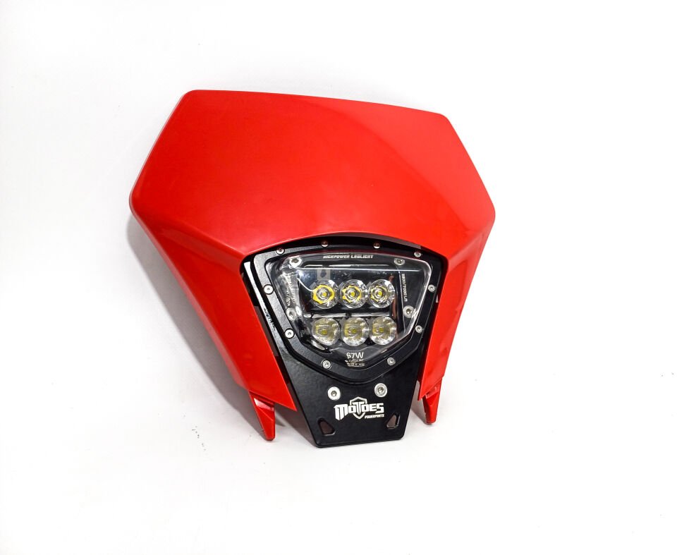 Gasgas 2024 TBI Motoes HighPower Led Far M6 Serisi RED