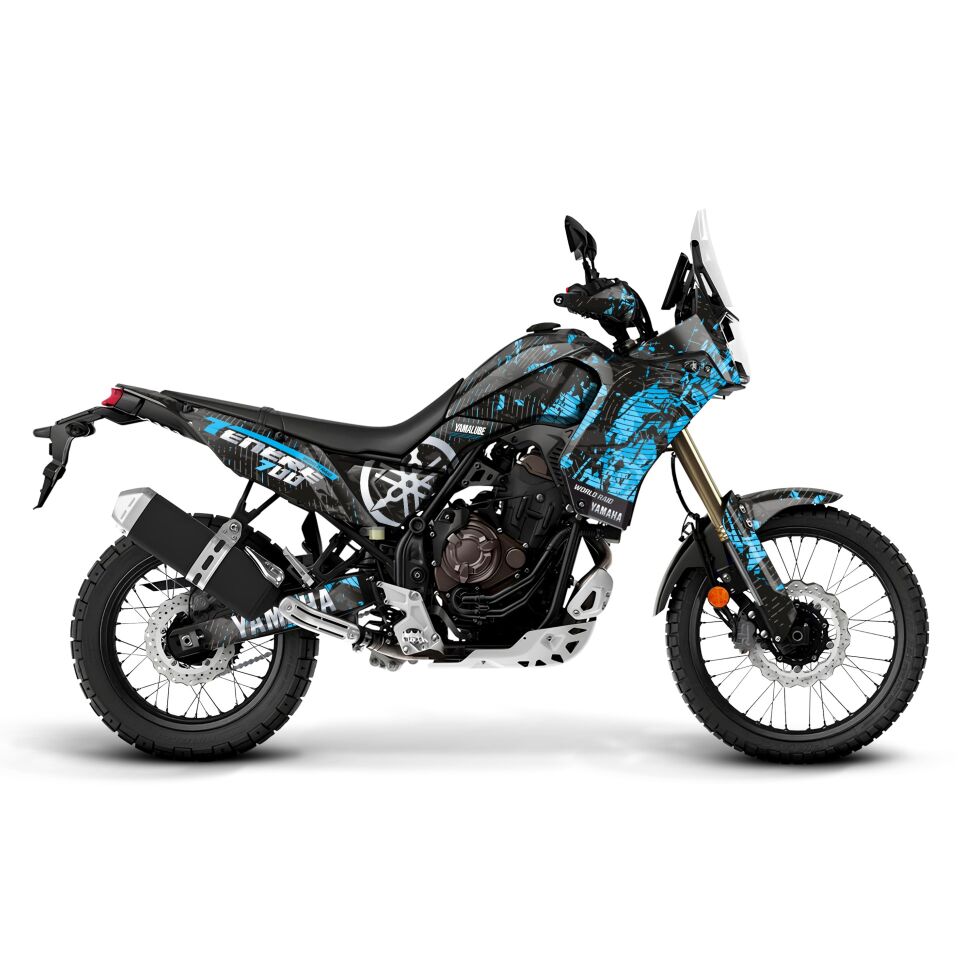 YAMAHA TENERE 700 İÇİN GRAFİK SETİ Tenere 700 Rally - 2025 - Standart Gloss - #fbec36:YELLOW