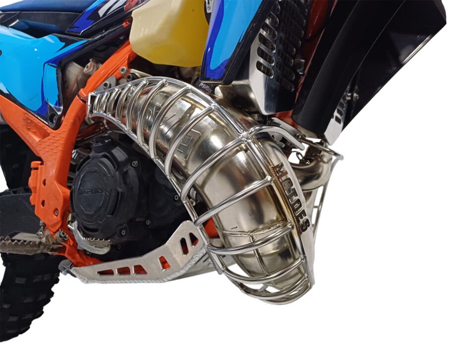 OXA Borusu KTM-HSQ-GG 2023-26 TBI'a Uygun Tel Salyangoz Koruma Only Cage Guard