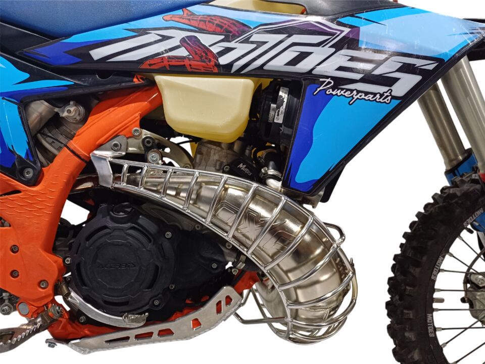 OXA Borusu KTM-HSQ-GG 2023-26 TBI'a Uygun Tel Salyangoz Koruma Only Cage Guard