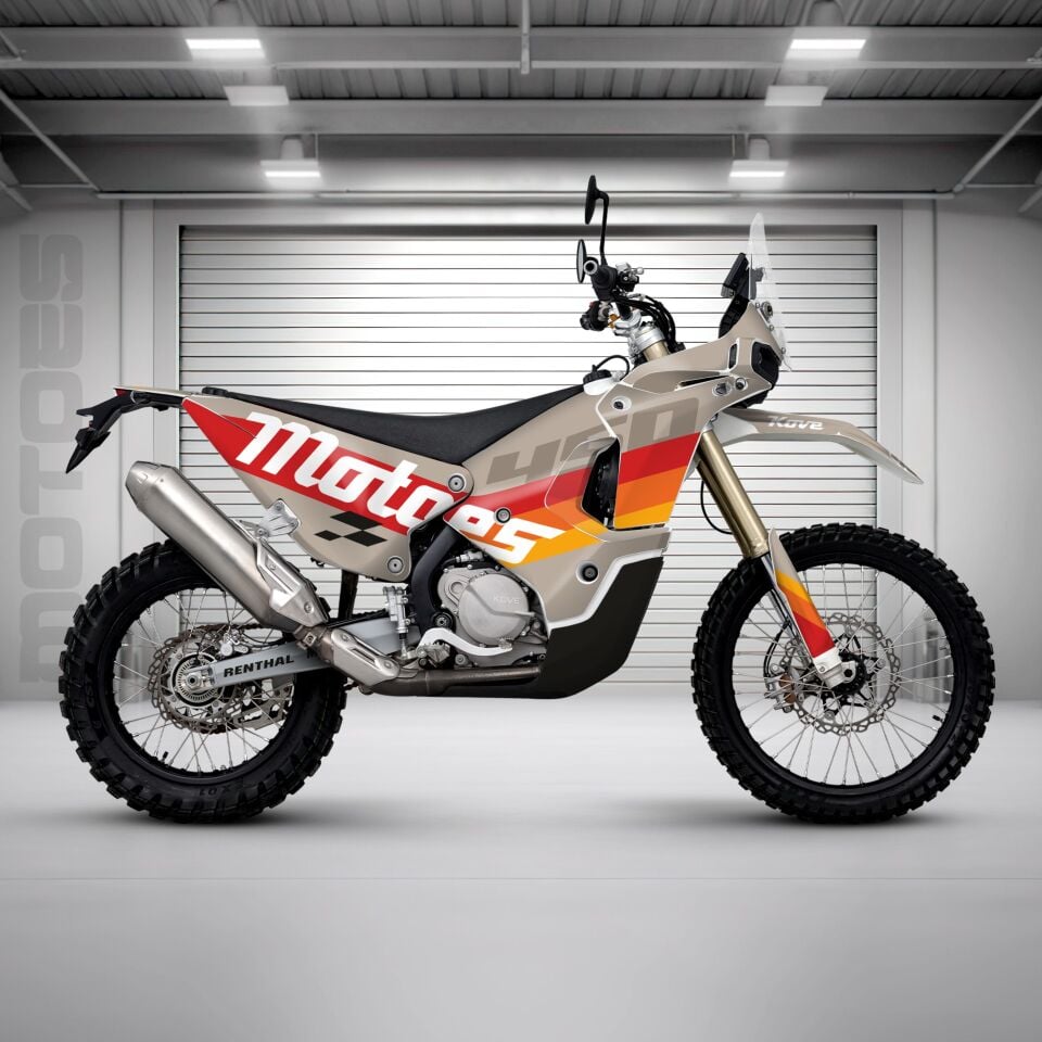 Kove 450 Rally Modeli için Grafik Kiti