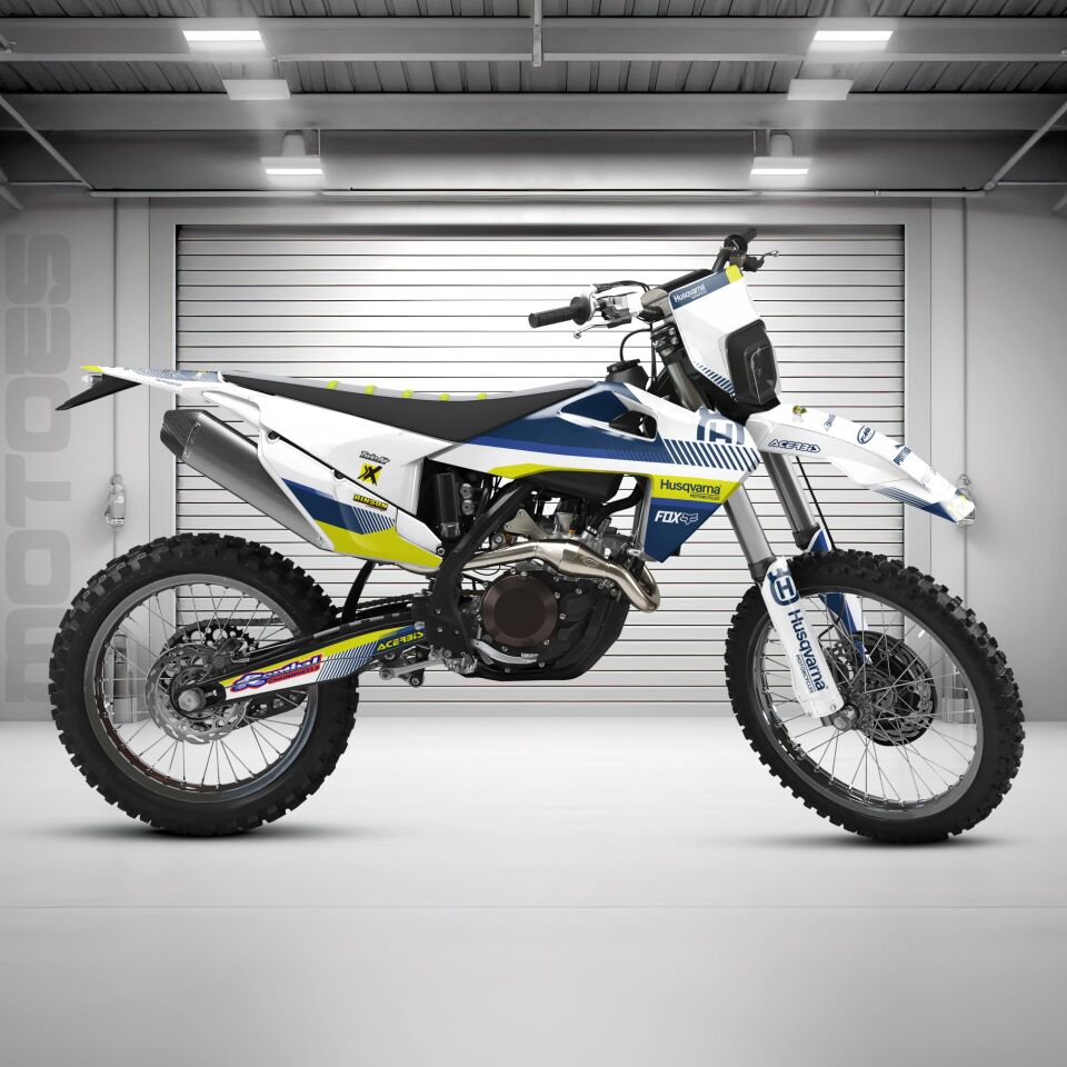Husqvarna Modelleri için Grafik Kiti TC-FC 2019-2022 - Standart Mat