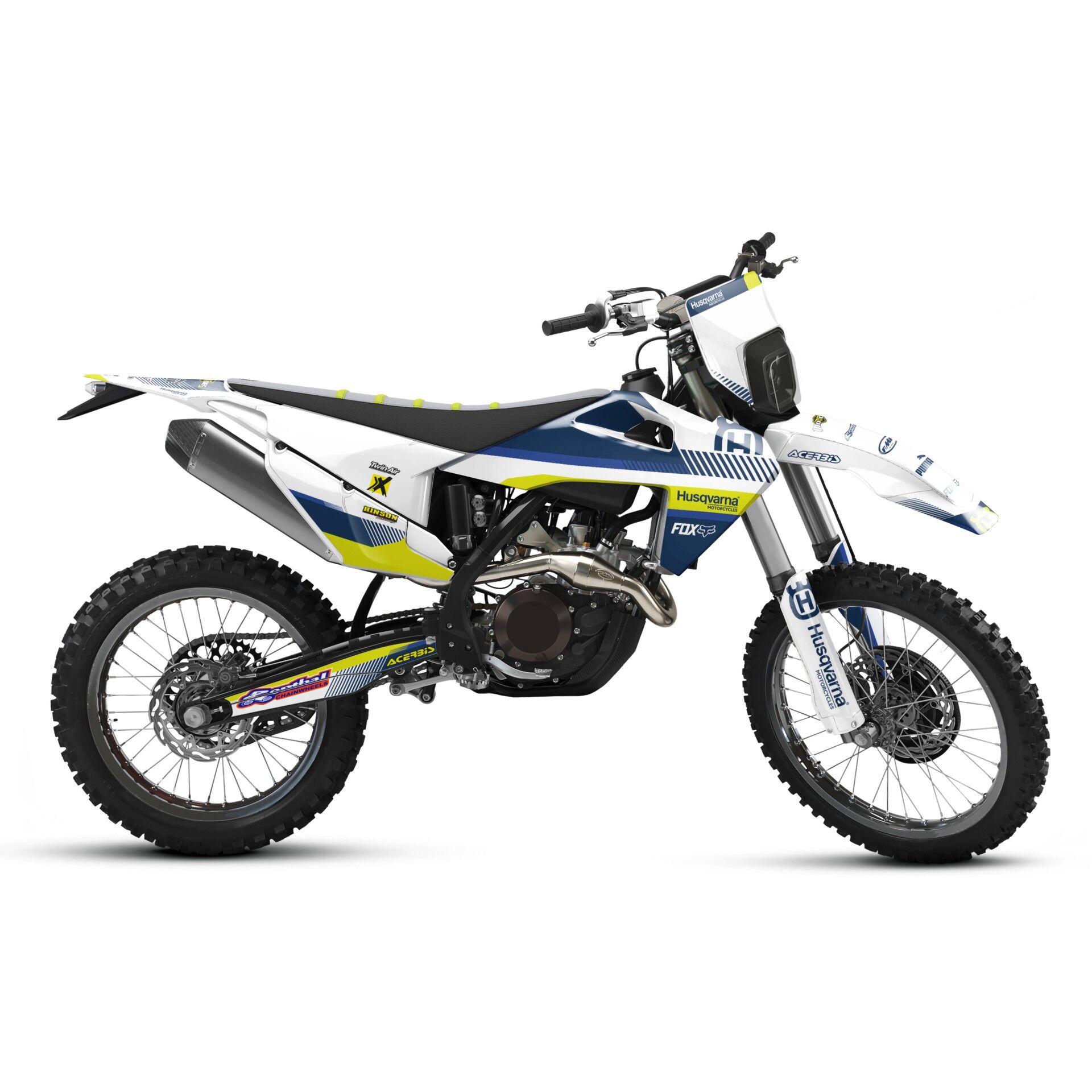 Husqvarna Modelleri için Grafik Kiti TE-FE 2017-2019 - Standart Mat