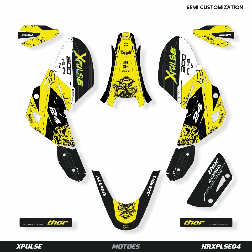 HERO Xpulse Modelleri için Grafik Kiti