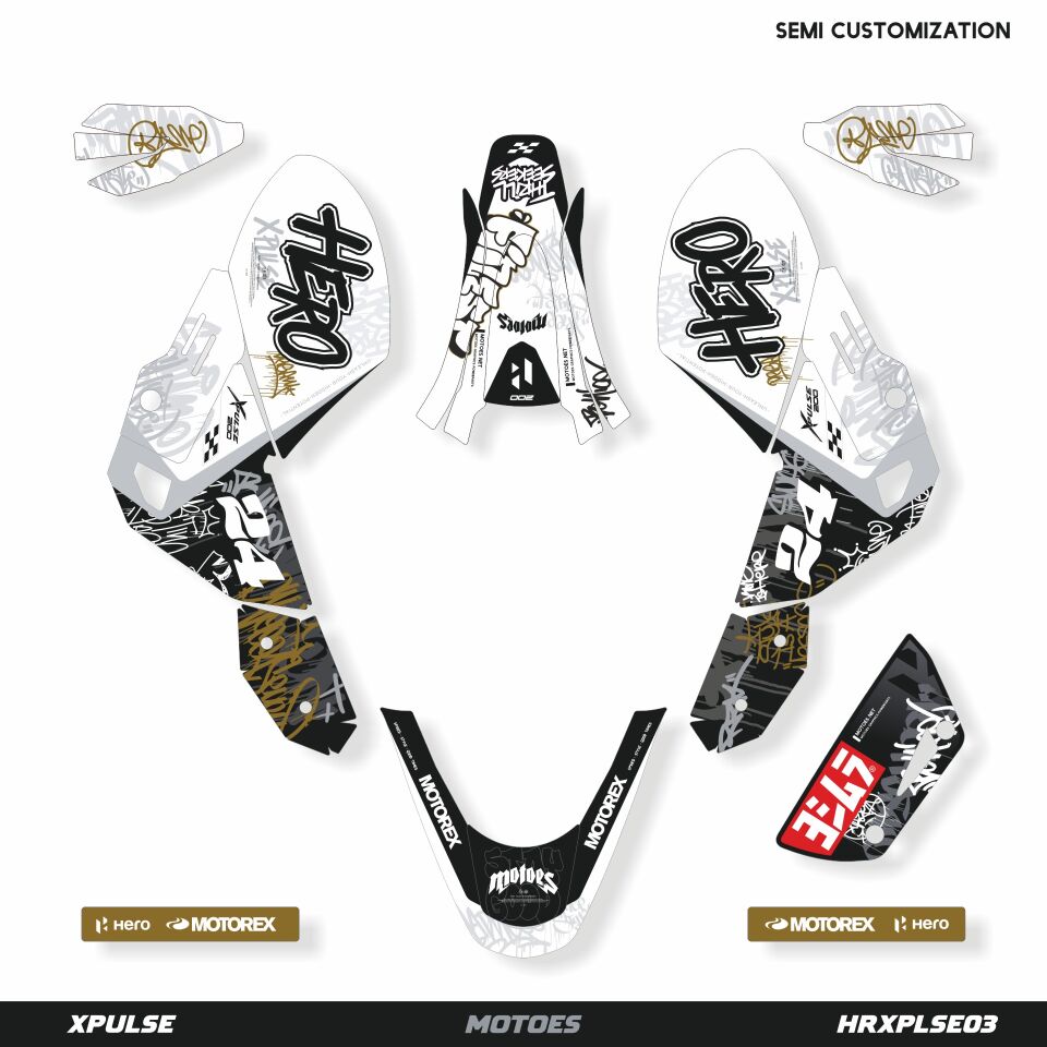 HERO Xpulse Modelleri için Grafik Kiti