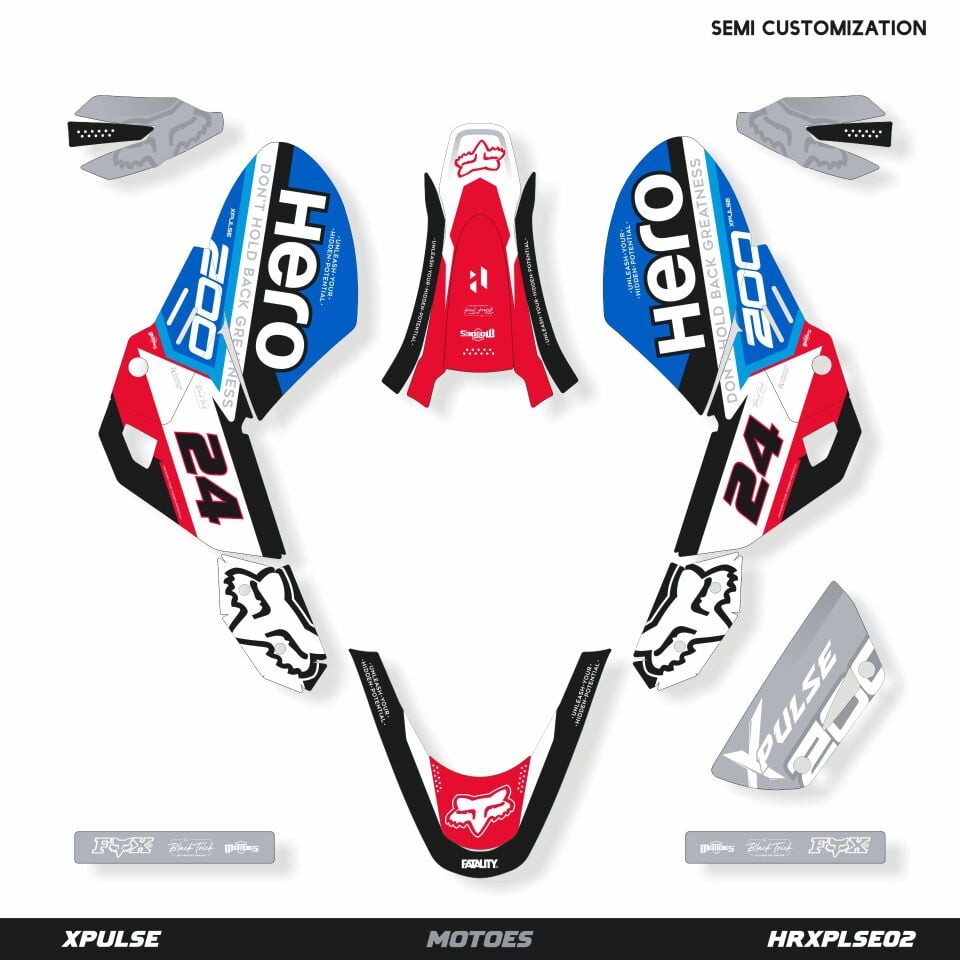 HERO Xpulse Modelleri için Grafik Kiti