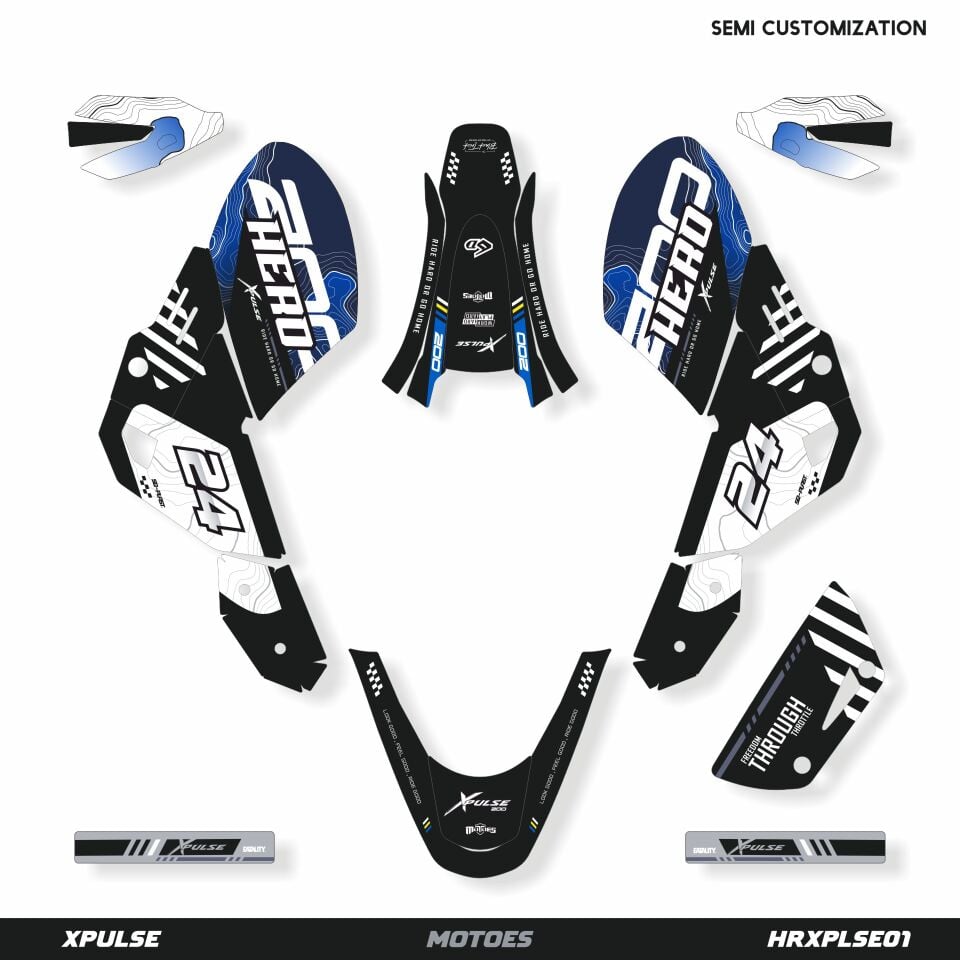 HERO Xpulse Modelleri için Grafik Kiti