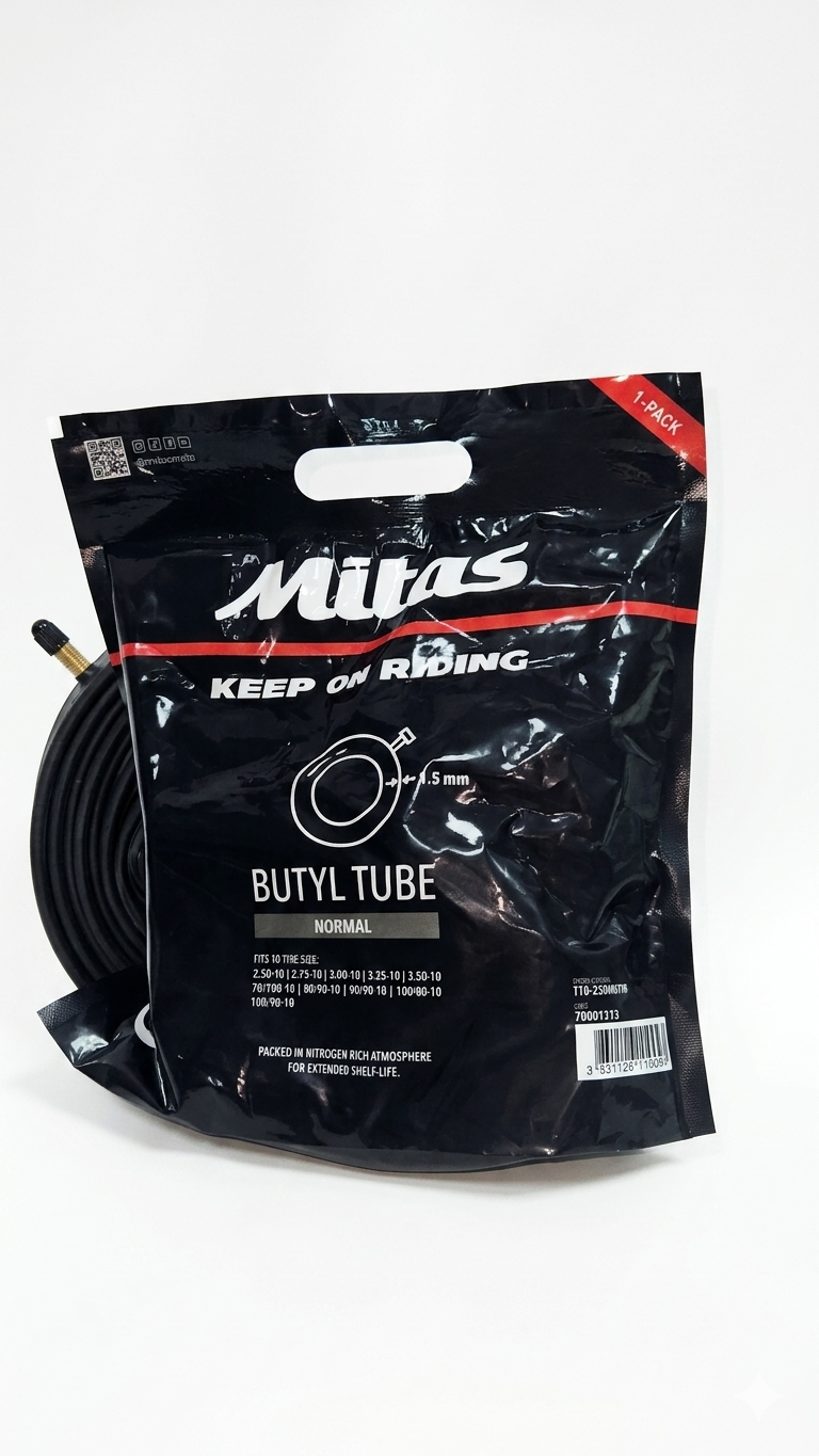 Mitas Çocuk Motosikleti İç Lastik 1.5 mm (2.50-10 / 70/100-10)