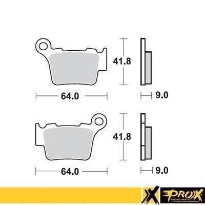 ProX Sintered (Sinterlenmiş) Arka Fren Balatası