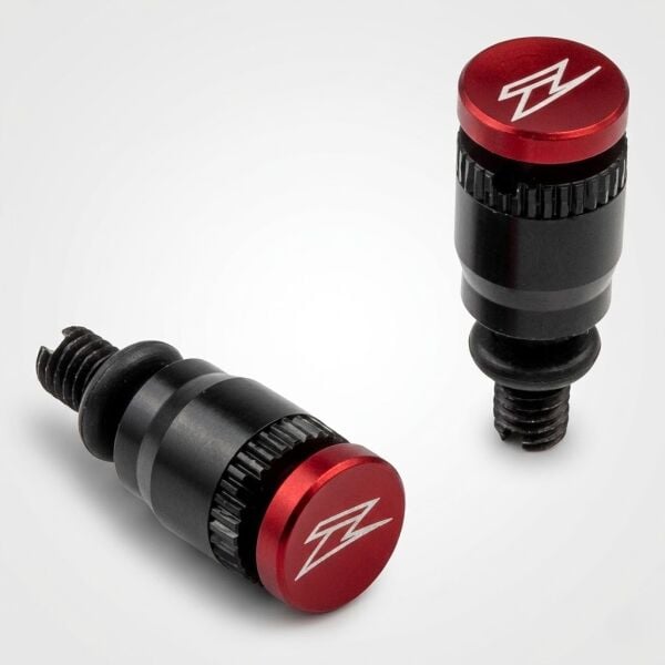 Zeta S Tipi Amortisör Hava Tahliye Valfi (21 mm) Kırmızı