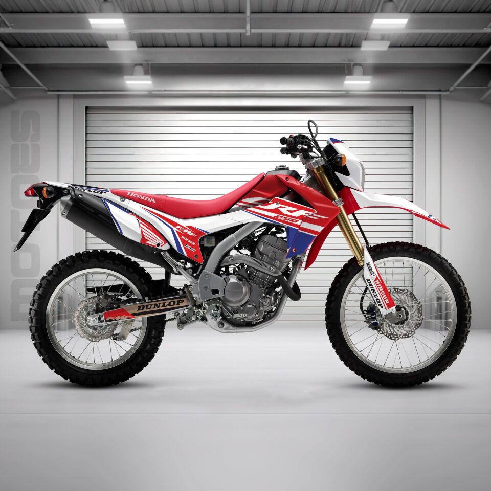 Honda CRF Modelleri için Grafik Kiti CRF 250R 2004-2009 - Standart Gloss