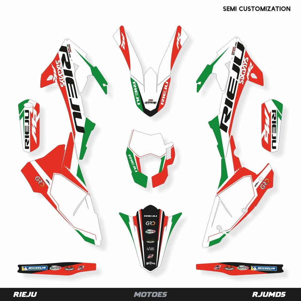 Rieju MR Pro için Grafik Kiti