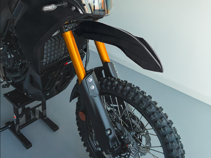 Yamaha Tenere 700 R-Tech Siyah Ön Çamurluk ve Amortisör Koruma Seti (3 Parça)