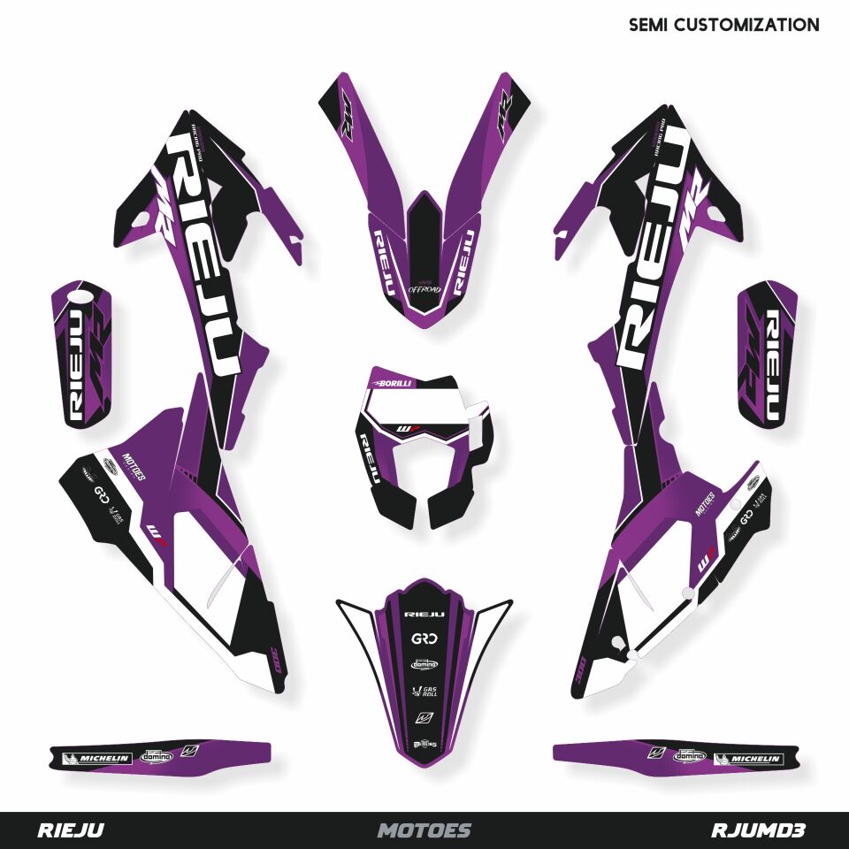 Rieju MR Pro için Grafik Kiti