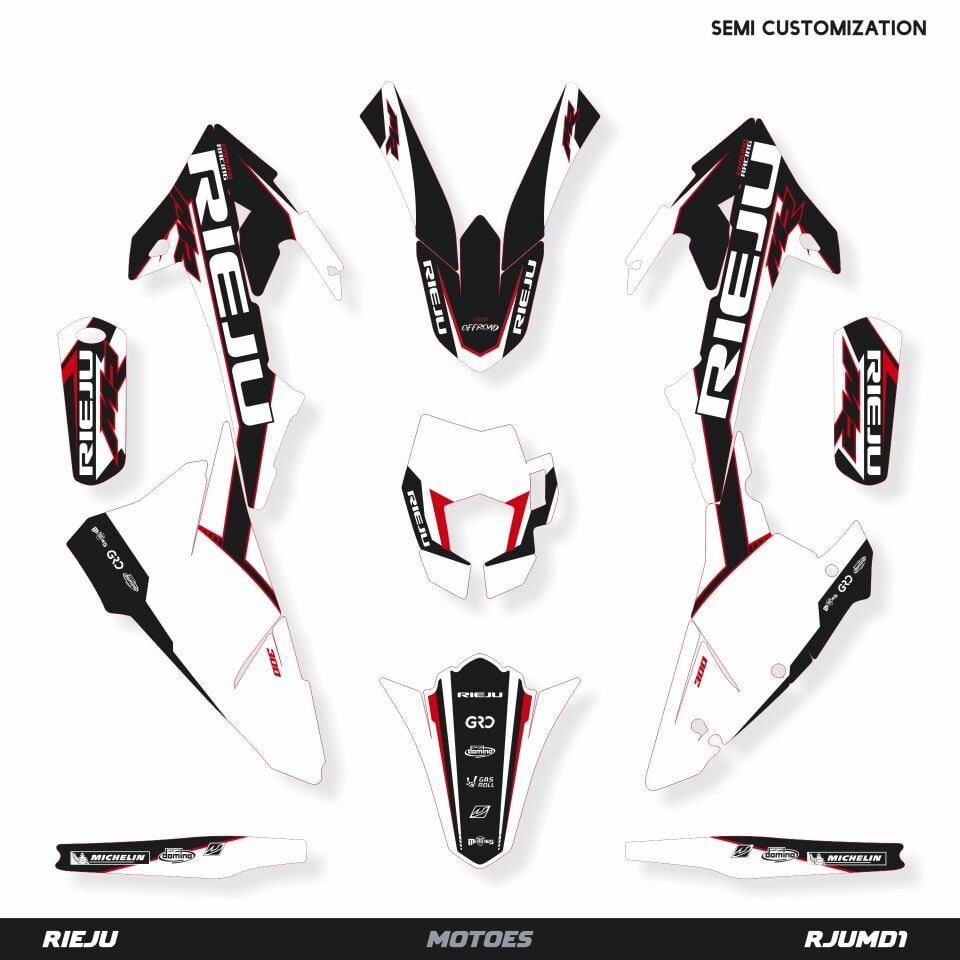 Rieju MR Pro için Grafik Kiti