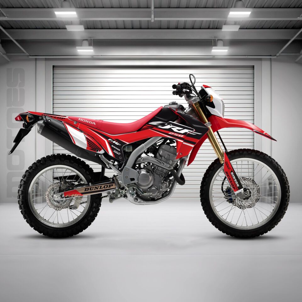 Honda CRF Modelleri için Grafik Seti CRF 250L 2025-2026 - Standart Gloss