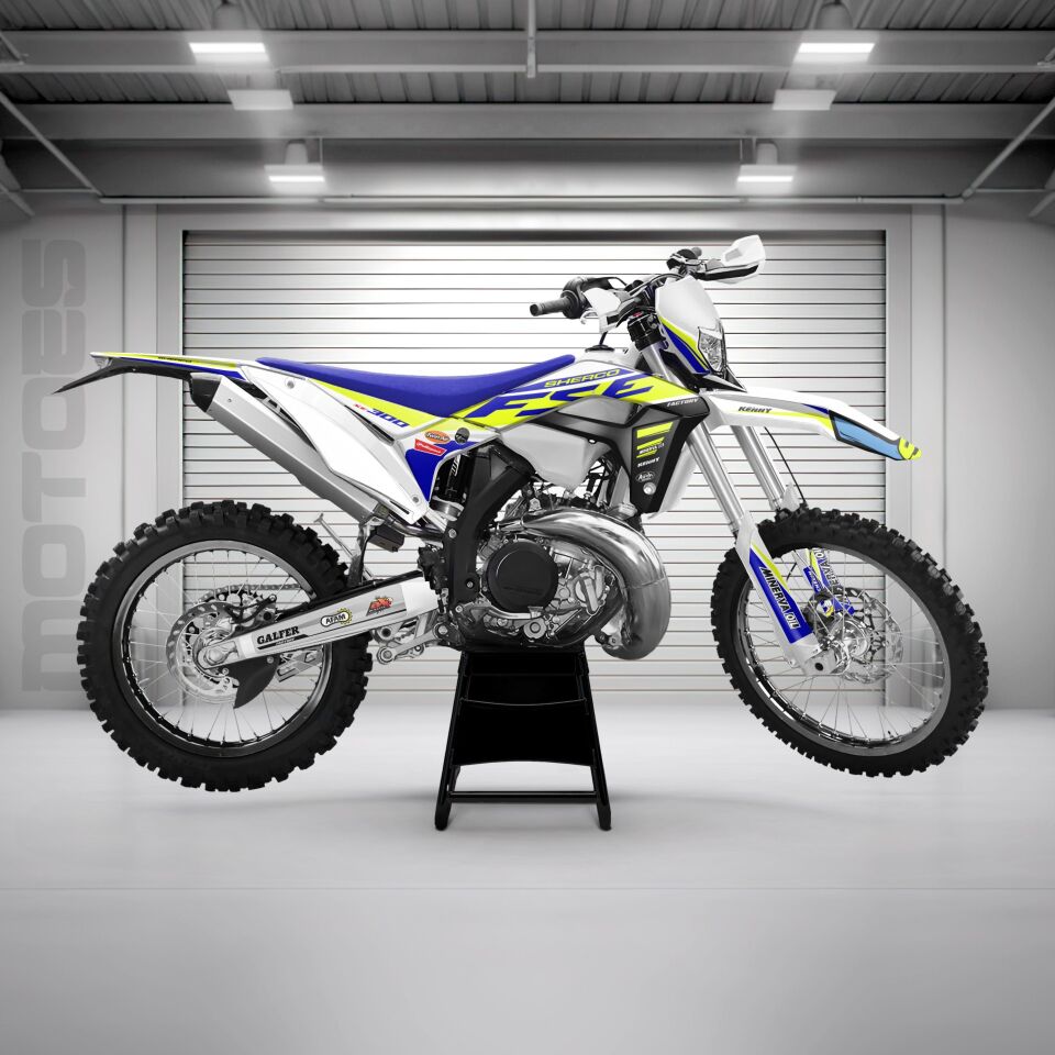 Sherco Modelleri için Grafik Kiti SE-SEF 2022-2023 - Standart Parlaklık