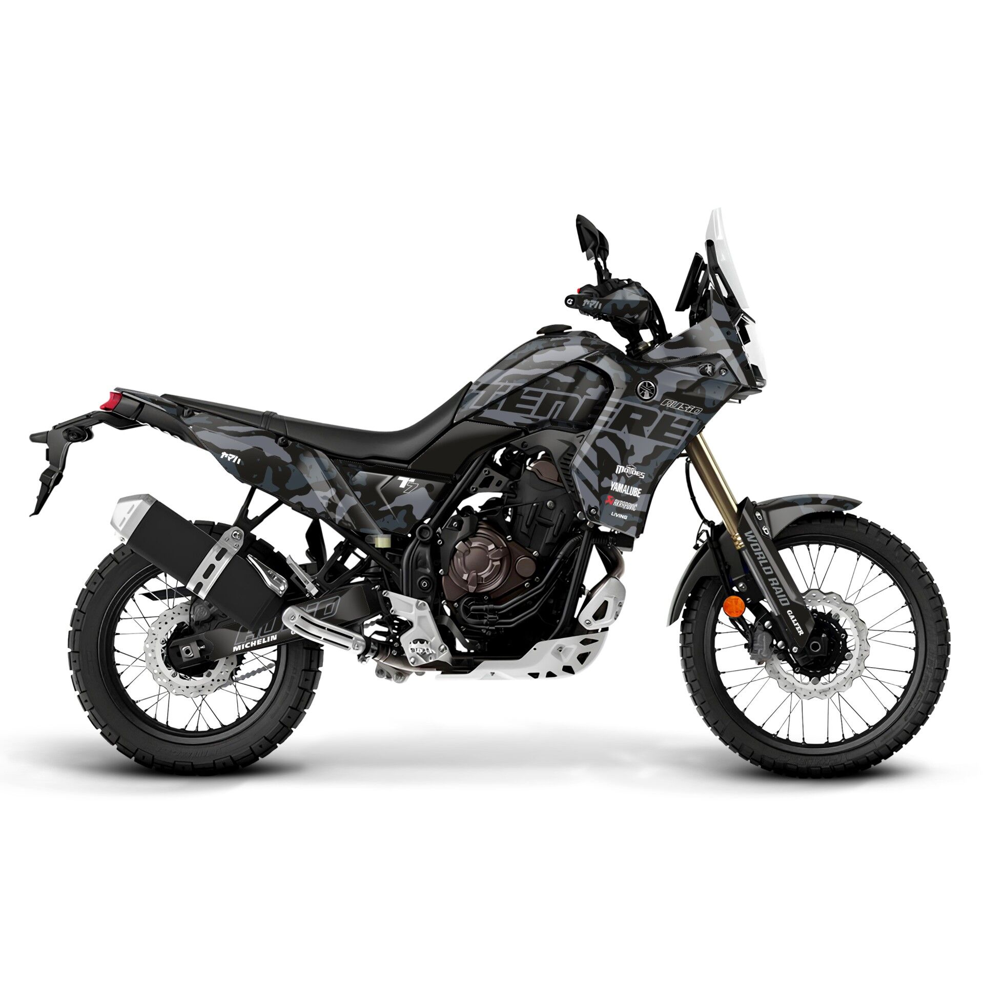 YAMAHA TENERE 700 İÇİN GRAFİK SETİ