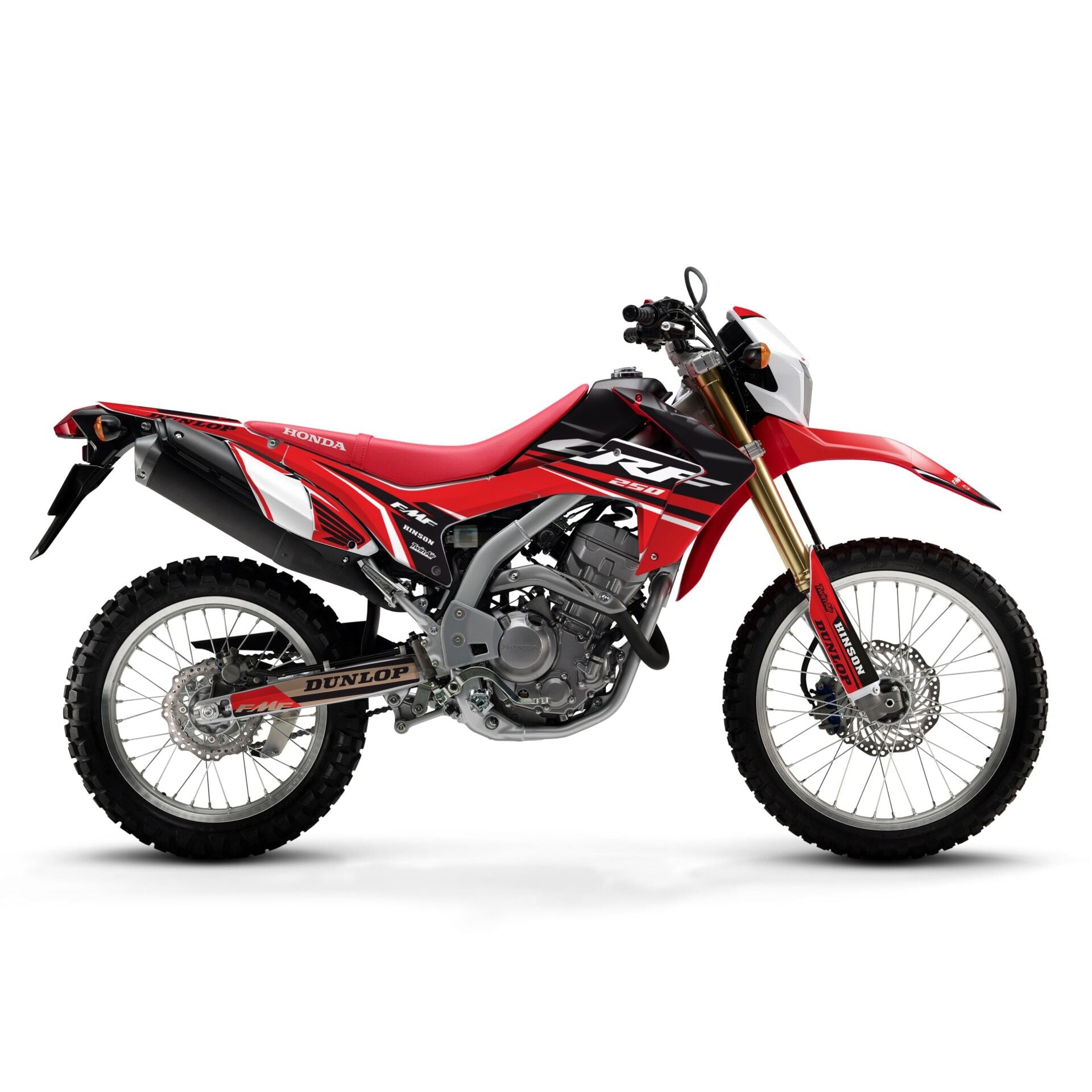 Honda CRF Modelleri için Grafik Seti CRF 300L 2025-2026 - Standart Gloss