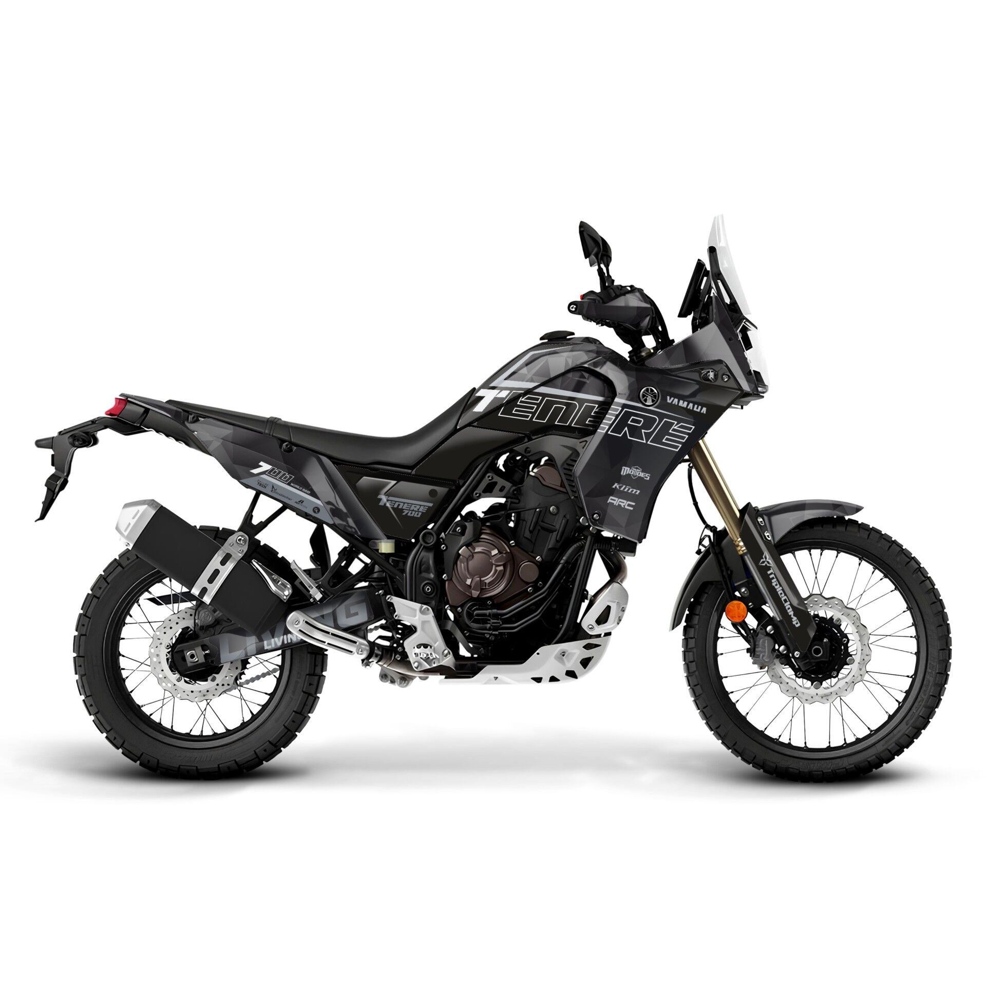 YAMAHA TENERE 700 İÇİN GRAFİK SETİ