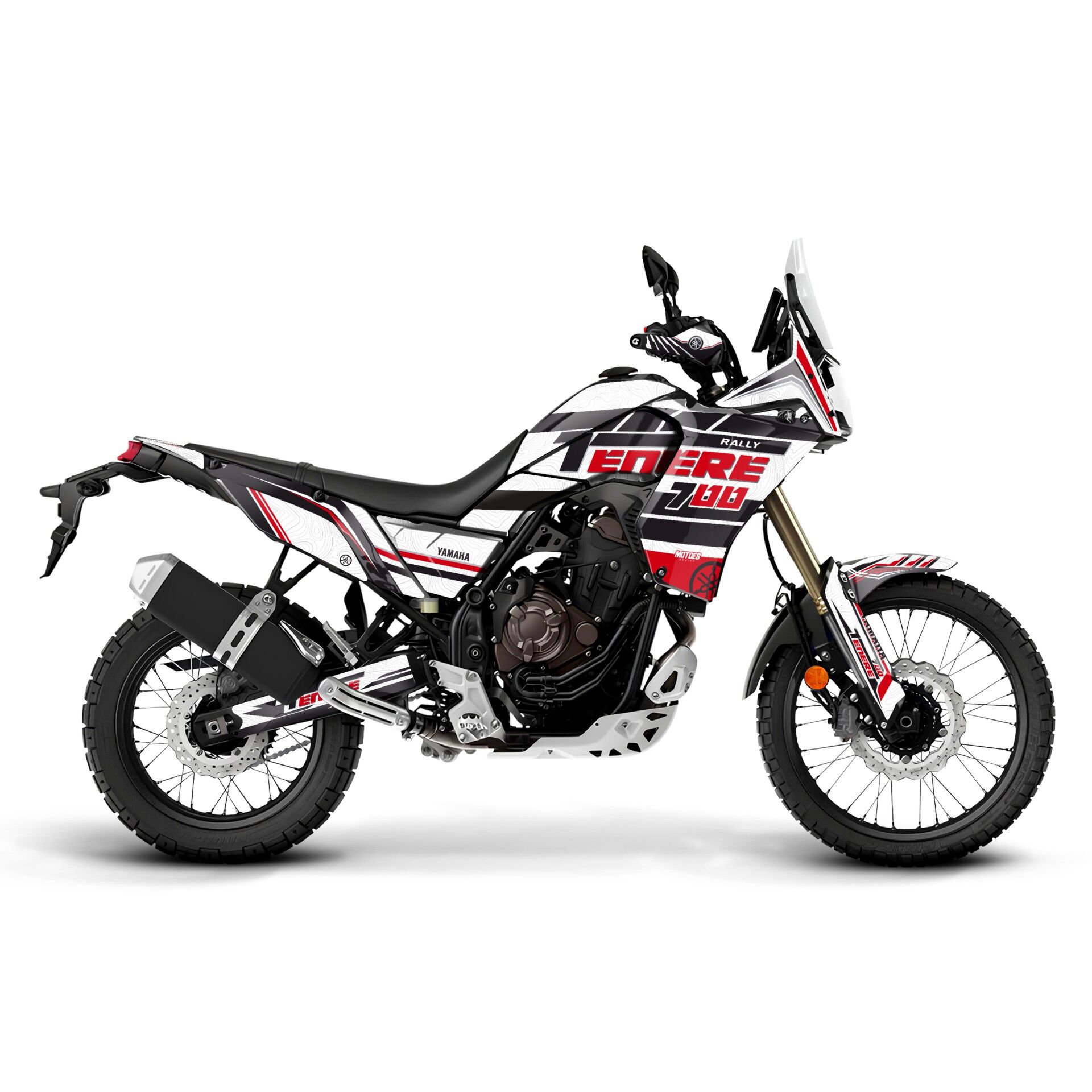 YAMAHA TENERE 700 İÇİN GRAFİK SETİ