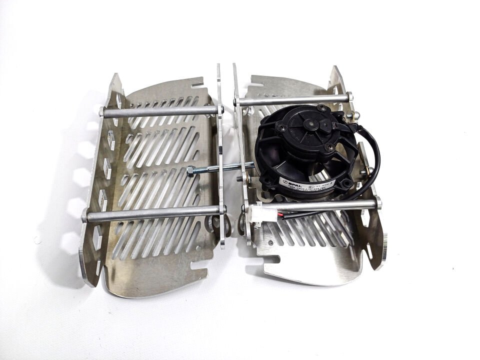 Radyatör Koruma GasGas 2T/4T 2021-2026 Modeller Fan Dahil - TAM ÇIKARTMA