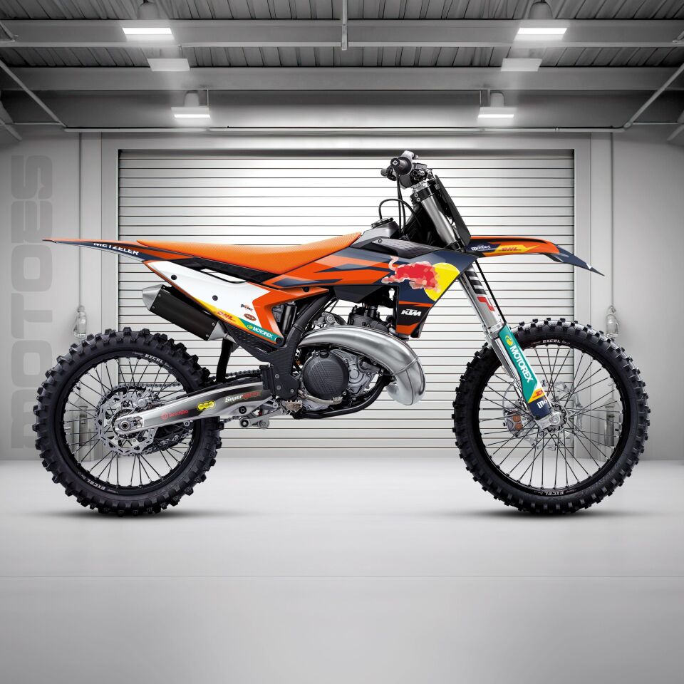 KTM Modelleri için Grafik Kiti SX/SX-F/XC/XC-F 2023-2024 - Standart Parlaklık - Seçenek 4