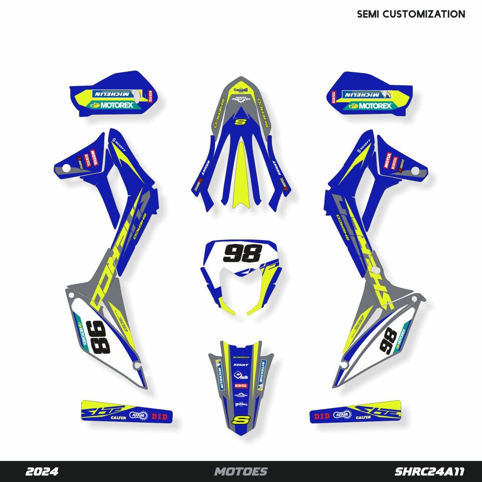 Sherco Modelleri için Grafik Kiti