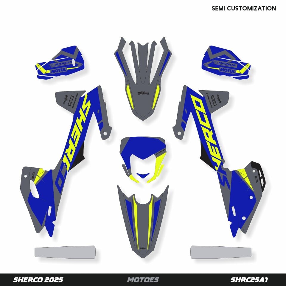 Sherco Modelleri için Grafik Kiti