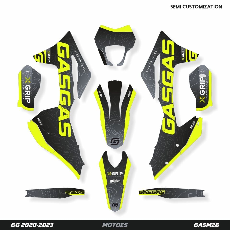 Gasgas Modelleri için Grafik Kiti